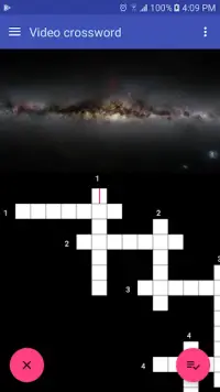 Video Crossword Screen Shot 4