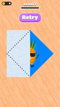 Paper Folding Quest Screen Shot 0