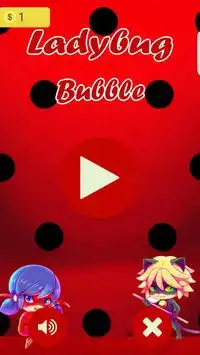 Loli Ladybug Bubble Game Screen Shot 0