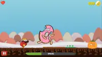 Eat The Donut: 2D Platform Runner Screen Shot 0