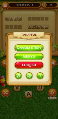 Soʼz Oʼyini Lotin Screen Shot 4