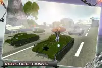 Tank Blitz: Şehir Savaşı Rampage Screen Shot 9