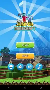 Jumper Minecraft Adventure Screen Shot 0