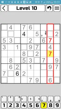 Sudoku X Screen Shot 1