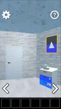 Escape Game: TRIANGLE -Blue- Screen Shot 0