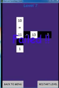 Math Scrabble Screen Shot 4