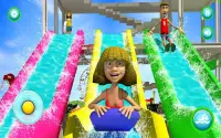 Water Slide Extreme: Adventure Water Park Games 3D Screen Shot 1