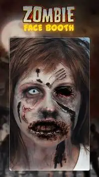 Zombie Face Booth Makeup Screen Shot 3