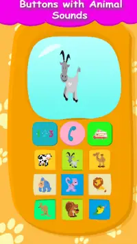 Baby Phone for Kid - Animals, Numbers, Vehicles Screen Shot 1