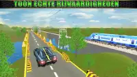 Car vs Train Real Racing Simulator Screen Shot 1
