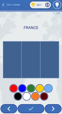 Les drapeaux du monde Quiz Screen Shot 17