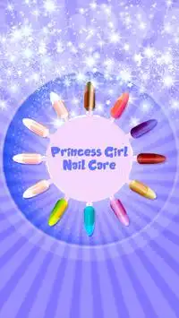 Princess Girl Nail Care Screen Shot 0