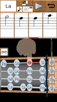 MPViolin : practice note ,  music score training Screen Shot 4