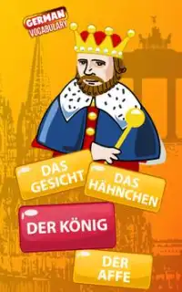 Deutsche Wörter Lernen - Deutsche Wörter Spiele Screen Shot 5