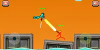 Stickman fight games 2 player Screen Shot 1