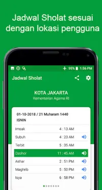 Jadwal Waktu Sholat Indonesia Screen Shot 0