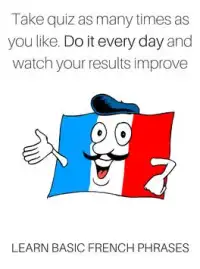 Learn Basic French Phrases - Educational Quiz Screen Shot 7