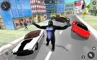 Gorilla City Simulator - Rope Hero Gorilla Game Screen Shot 11