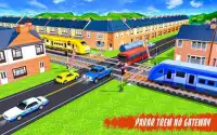 Indian Railroad Crossing: Train Train Training 3D Screen Shot 3