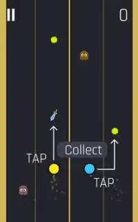 Pac Man - 4 Lanes Screen Shot 1