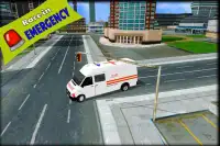 Ambulance Rescue 3D Simulator Screen Shot 1