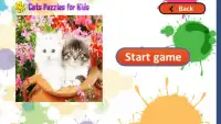 Cat Puzzles for Kids Screen Shot 2