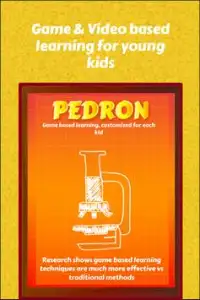 Pedron - ألعاب و أفلام للأطفال Screen Shot 0