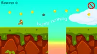 Running bunny game Screen Shot 1