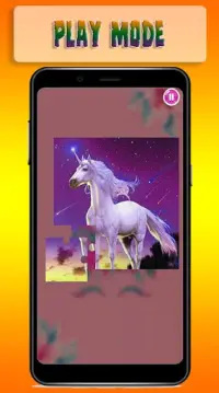 Unicorn Party Jigsaw Puzzle Game Screen Shot 5