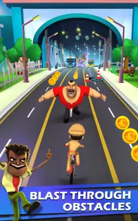Little Singham Cycle Race Screen Shot 2
