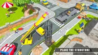 Elevated Train Track Builder : Subway Craft 2020 Screen Shot 1