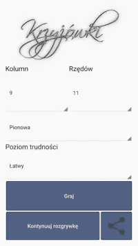 Krzyżówki po polsku Screen Shot 0