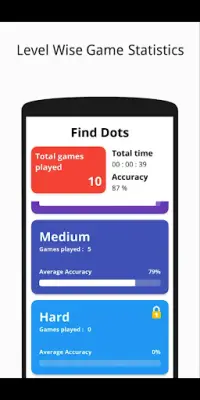 Dots Finder: A Memory Boosting Brain Dots Game Screen Shot 1