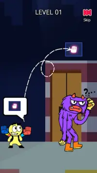 GrabPack Juego: Monstruo Azul Screen Shot 1