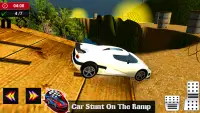Ramp Car Stunt 3D:Impossible Car Driving Simulator Screen Shot 3