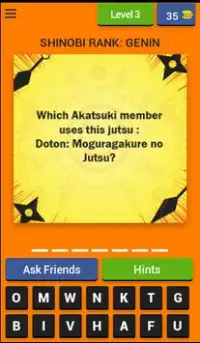 Shinobi Trivia: Naruto Screen Shot 3