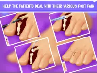 Nail Surgery Foot Toe Doctor Screen Shot 6