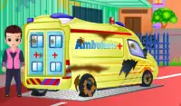 Jogos de limpeza Ambulance Screen Shot 8