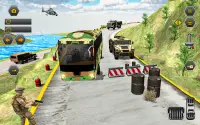 Army bus driving games 2020 military coach driver Screen Shot 1
