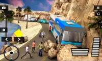 moderno 3d treinador ônibus simulador dirigindo Screen Shot 2