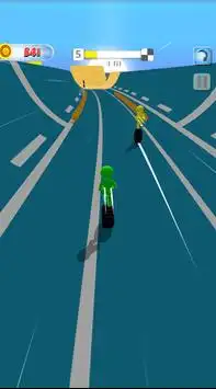 Turbo Run Race: Free 3D Running Games Screen Shot 1