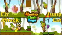 Monkey Clash Saga Screen Shot 1