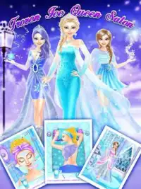 Ice Princess Makeup Spa Salon : Frozen Queen Games Screen Shot 0