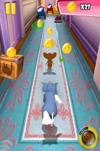 Tom Subway Rush : Jerry Adventure Run Dash 3D Screen Shot 1