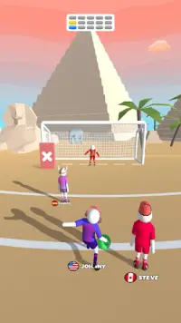 Goal Party - Futebol Bola Jogo Screen Shot 2
