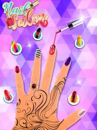 Jojo Nail Salon- A Nail art and design girls game Screen Shot 0