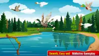 実在 アヒルの狩猟 鳥の狩猟 射撃ゲーム 2017 Screen Shot 0