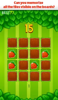 Brain game : Memory training for adults : Fruits Screen Shot 6