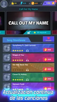 Tap Tap Music-Pop Songs Screen Shot 0