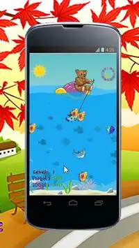 Bear fishing game free 2 Screen Shot 2